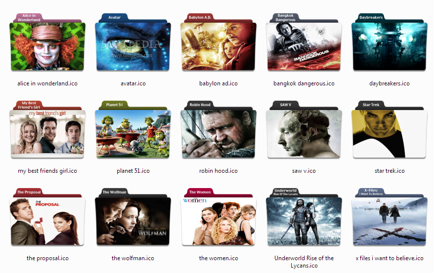 Top 40 Desktop Enhancements Apps Like Movie Folder Big Pack - Best Alternatives