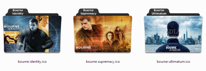 Movie Folder Bourne Trilogy