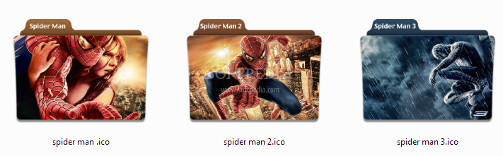 Movie Folder Spider Man 1-3