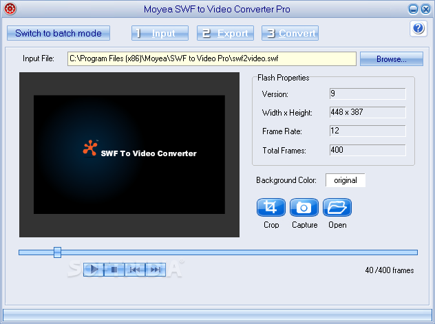 Moyea SWF to Video Converter Pro