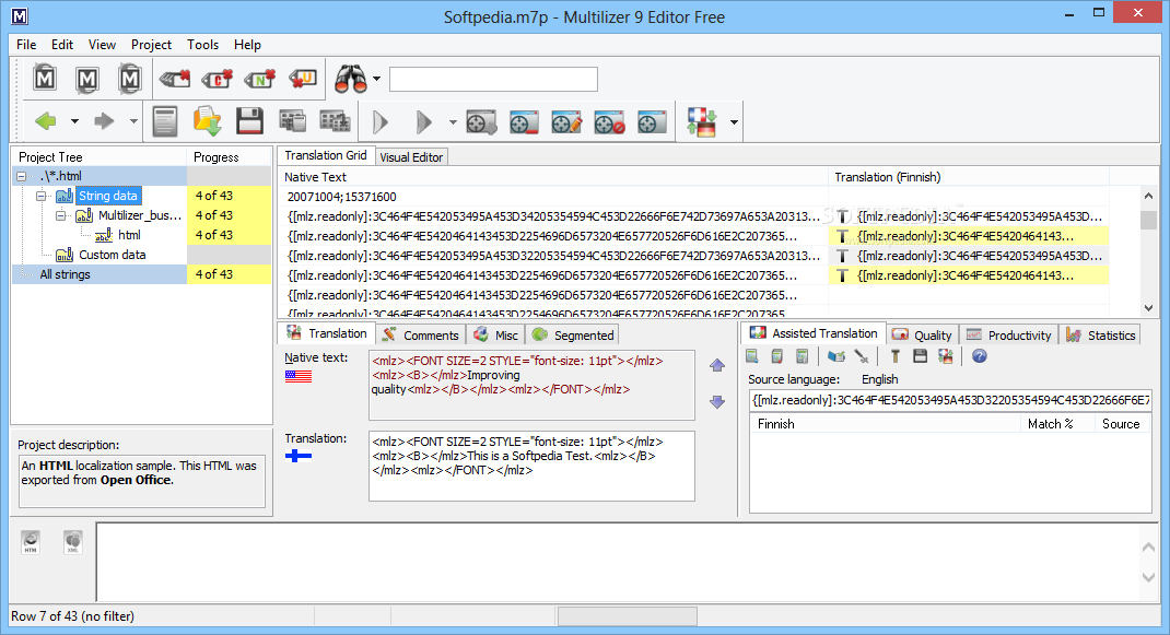 Multilizer Editor Free