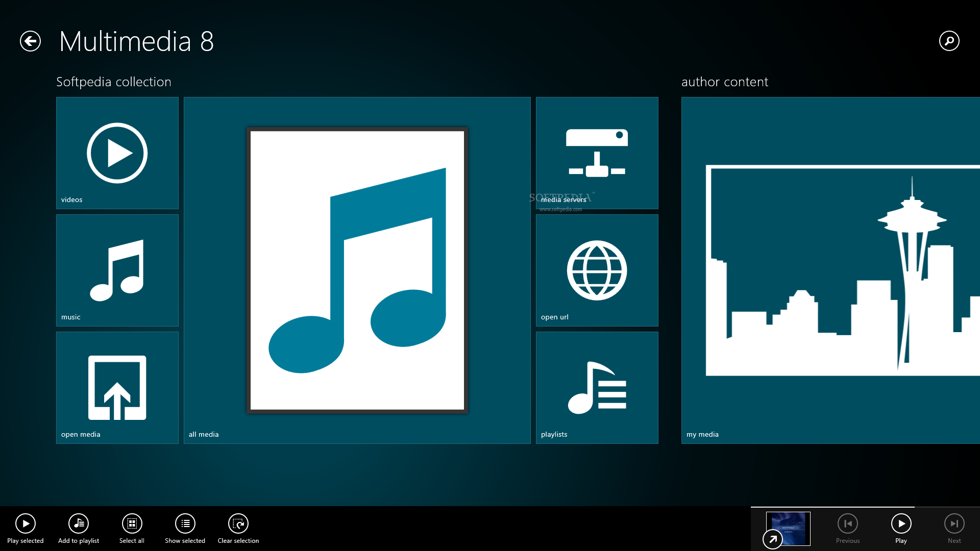 Multimedia 8 for Windows 8