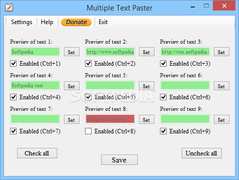 Multiple Text Paster