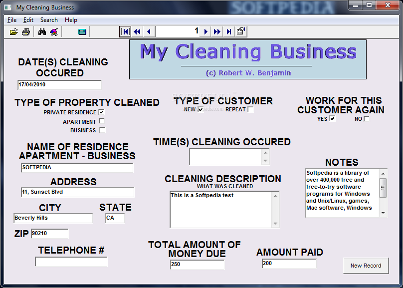 My Cleaning Business