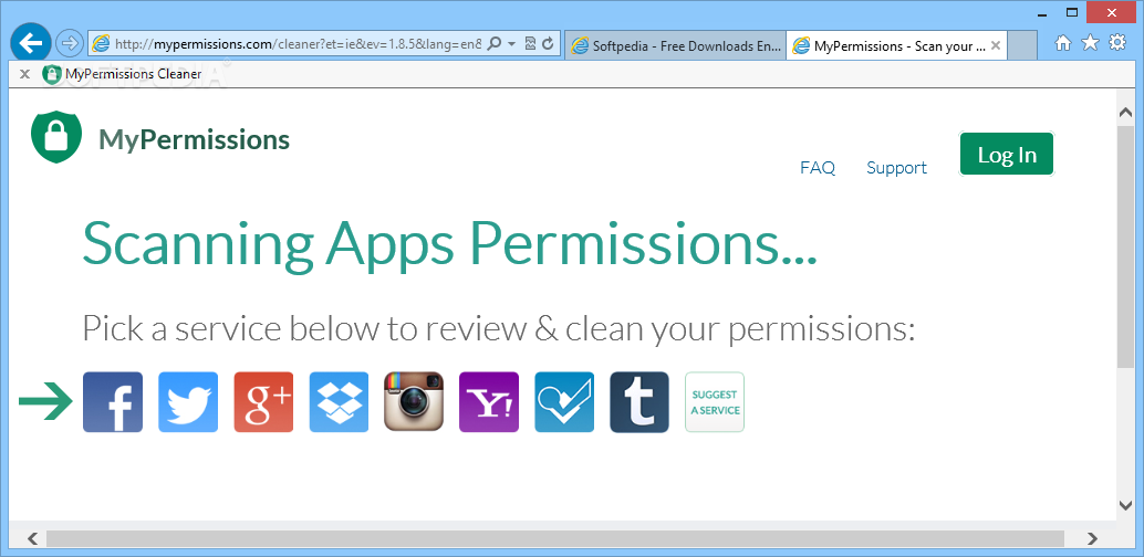 MyPermissions Cleaner for IE