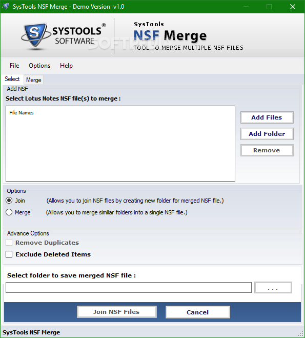 NSF Merge Software