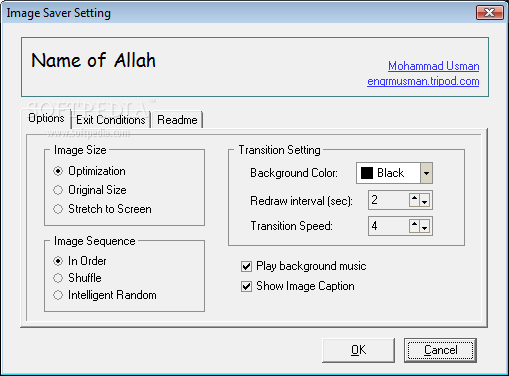 Name of Allah Screensaver