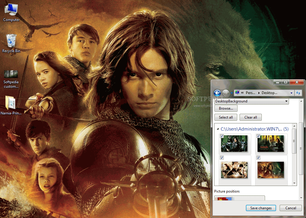 Narnia Prince Caspian Windows 7 Theme