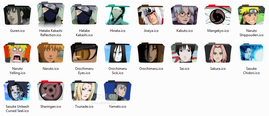 Naruto Folder Icons