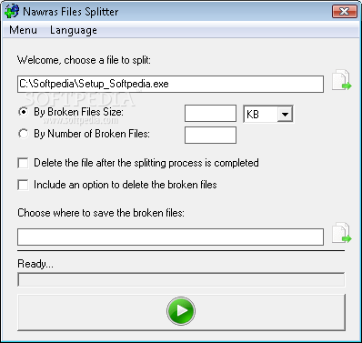 Nawras Files Splitter
