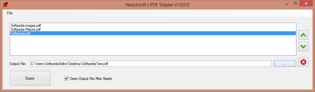 Neechsoft's PDF Stapler