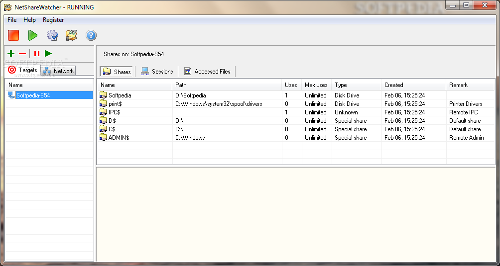 NetShareWatcher