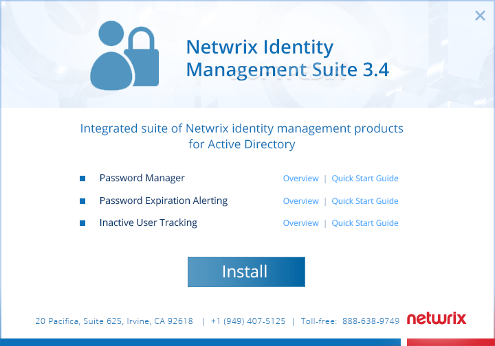 NetWrix Identity Management Suite