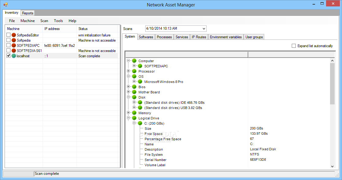 Network Asset Manager