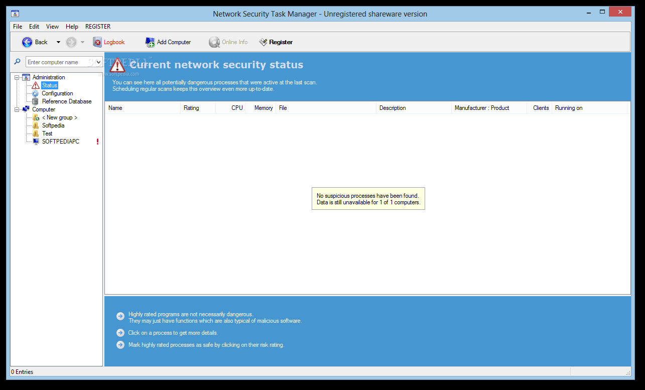 Network Security Task Manager Portable