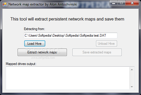 Network map extractor