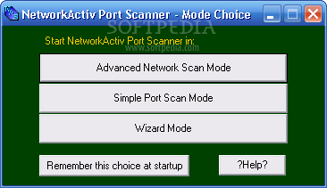 NetworkActiv Port Scanner