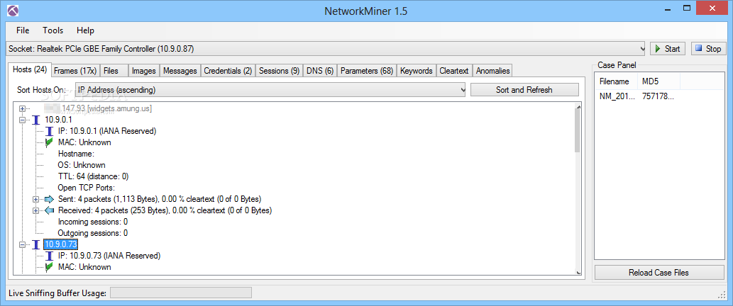 NetworkMiner