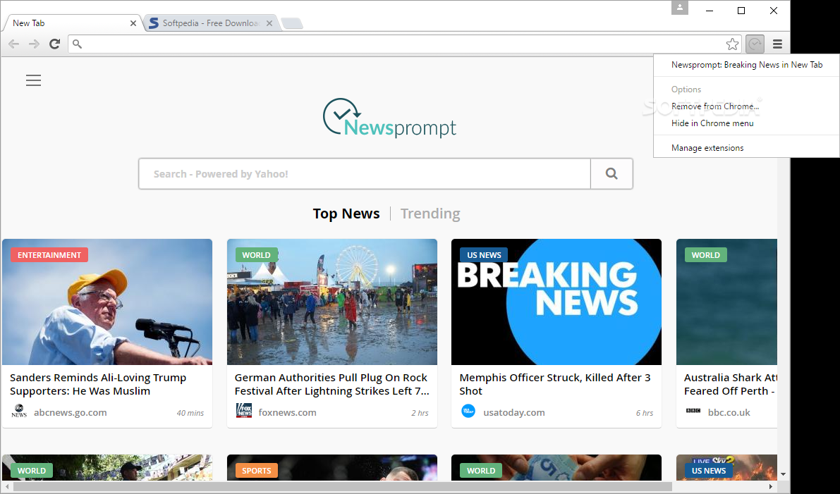 Newsprompt for Chrome
