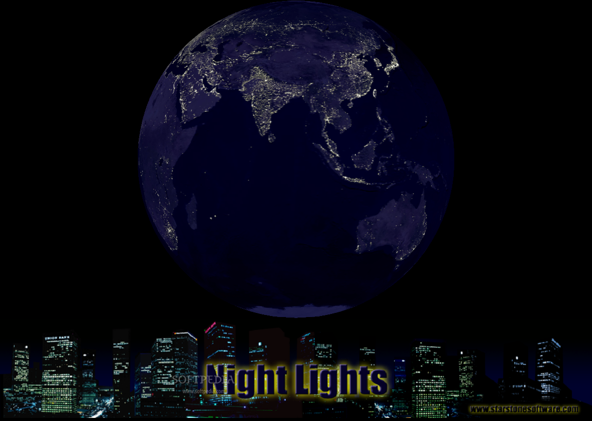 Night Lights Screen Saver