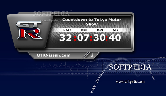 Nissan GT-R Countdown Widget