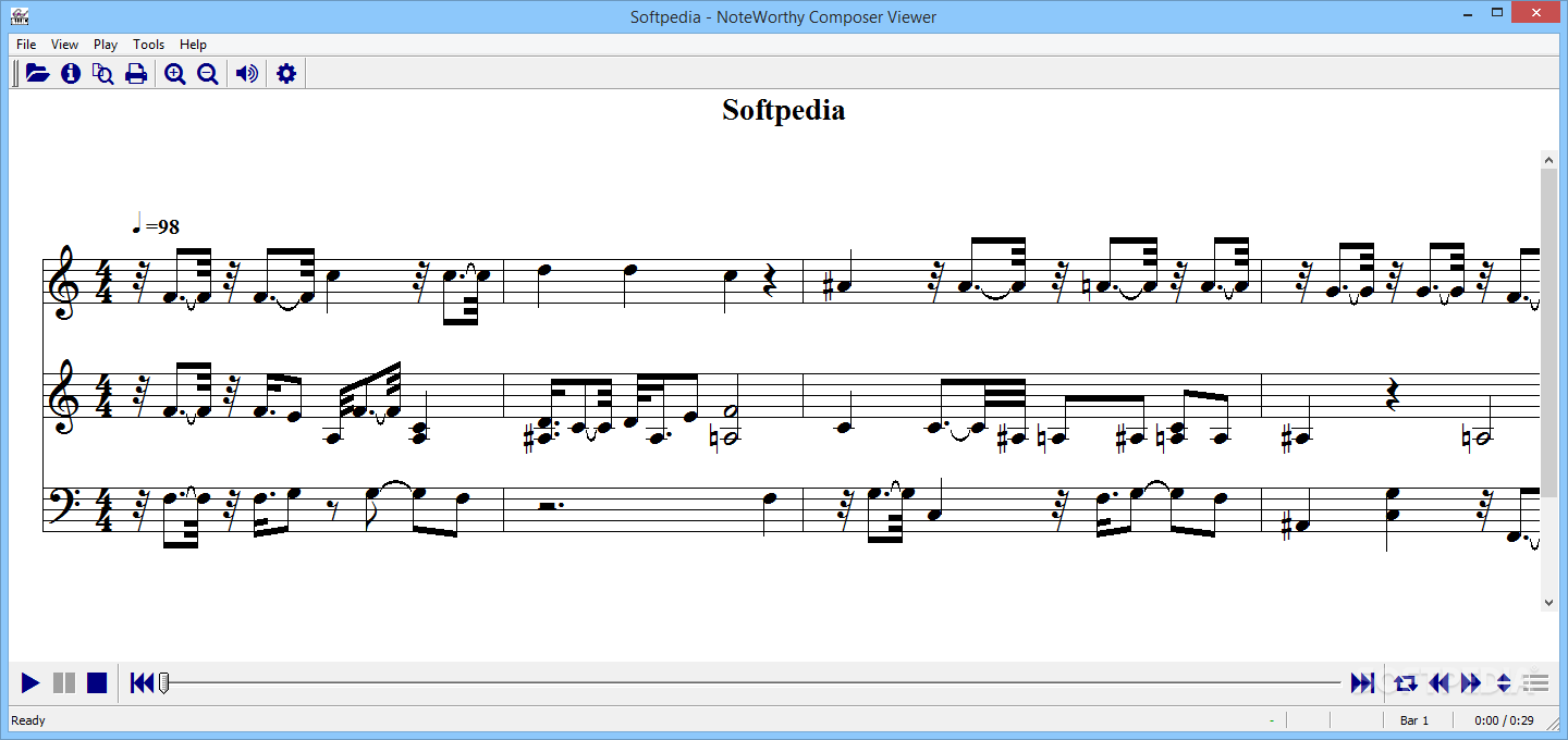 NoteWorthy Composer Viewer