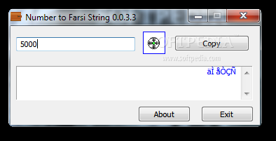 Number to Farsi String