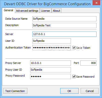 ODBC Driver for BigCommerce