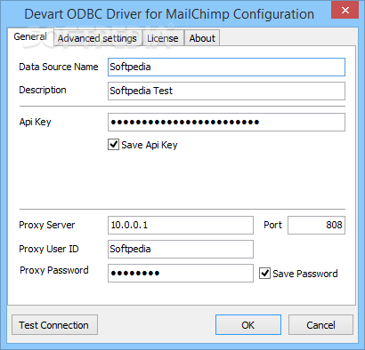 ODBC Driver for MailChimp