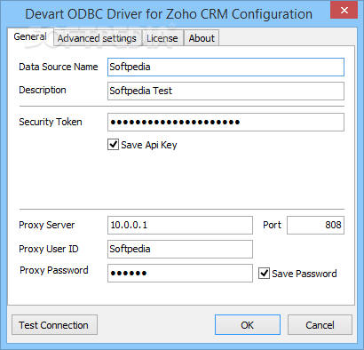 ODBC Driver for Zoho CRM