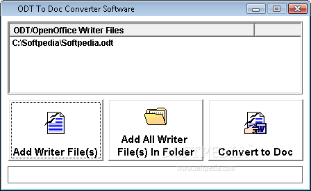 ODT To Doc Converter Software