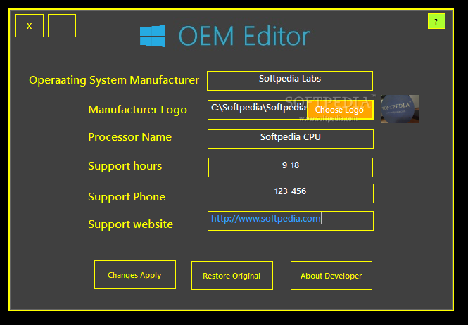 OEM Editor