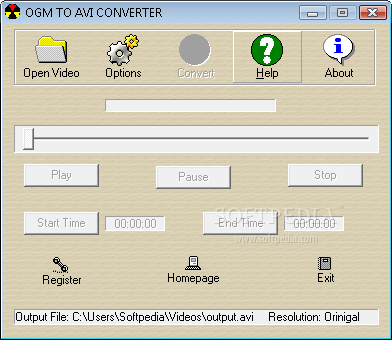 OGM to AVI Converter