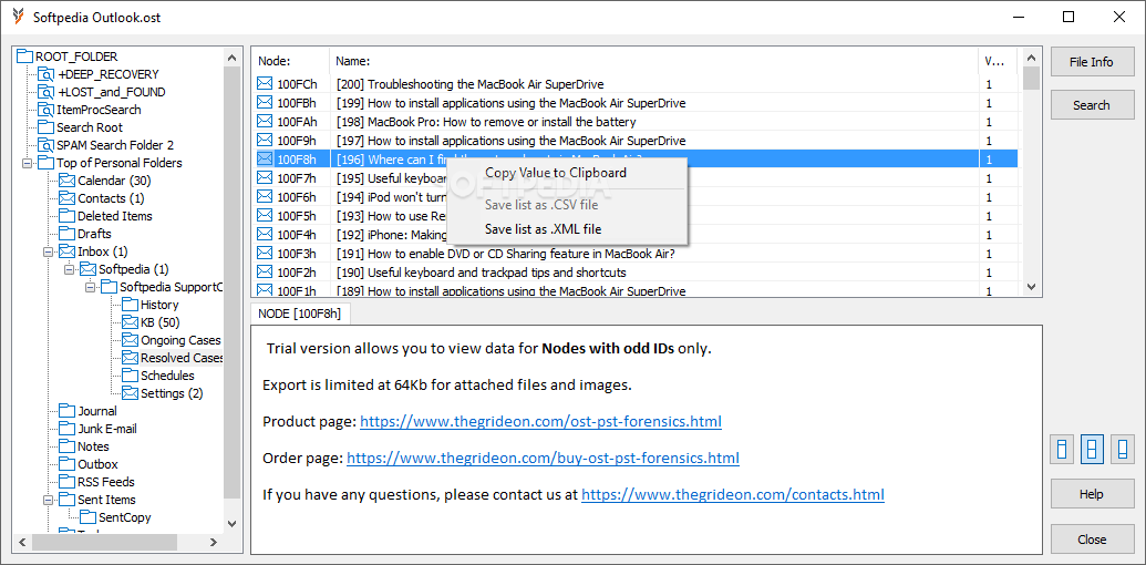 OST & PST Forensics Portable