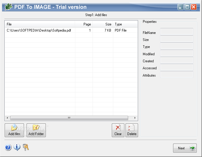 OakDoc PDF to IMAGE Converter