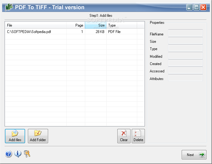 OakDoc PDF to TIFF Converter