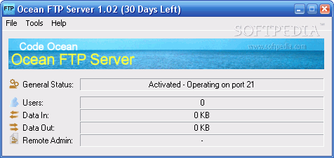Ocean FTP Server