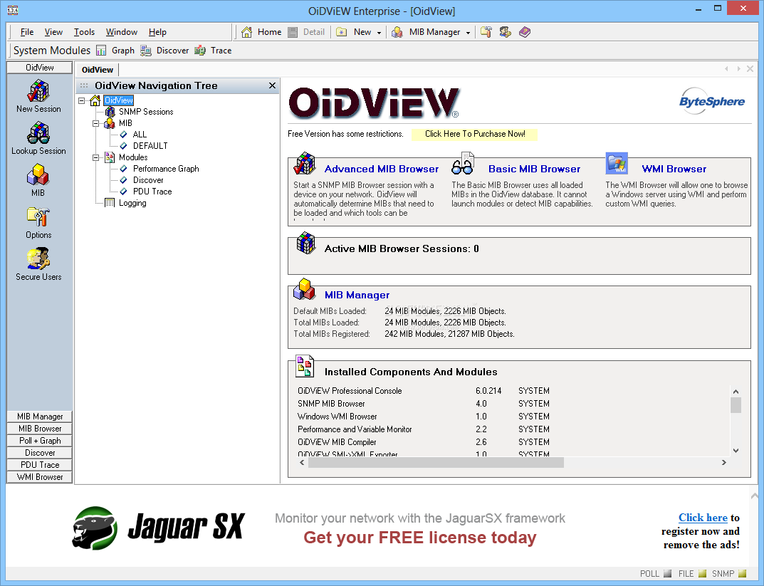 OiDViEW Enterprise (formerly OidView Professional)