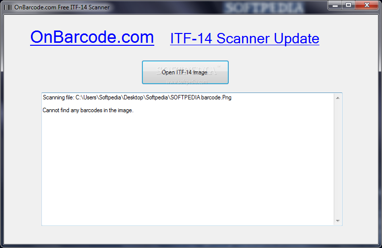 OnBarcode Free ITF-14 Reader Scanner