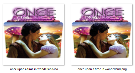 Once upon a Time in Wonderland - Folder icon