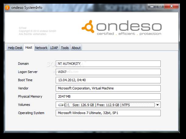 Ondeso SystemInfo Professional