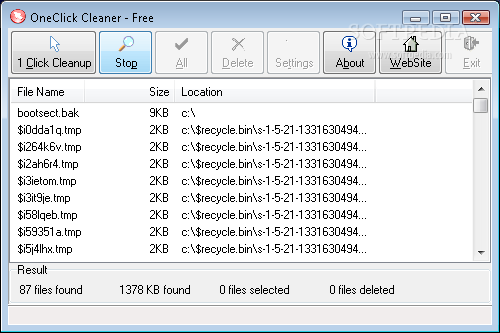 OneClick Cleaner