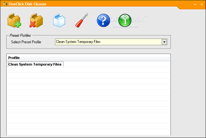 OneClick Disk Cleaner