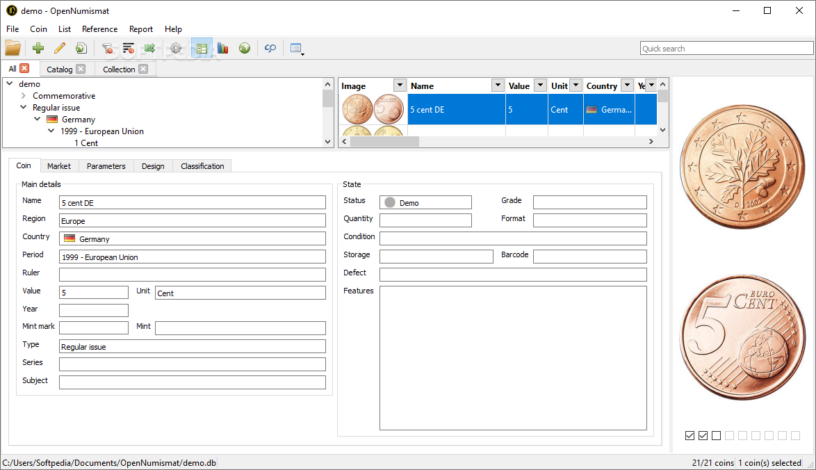 OpenNumismat