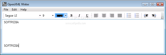 OpenXML Writer