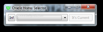 Oracle Home Selector