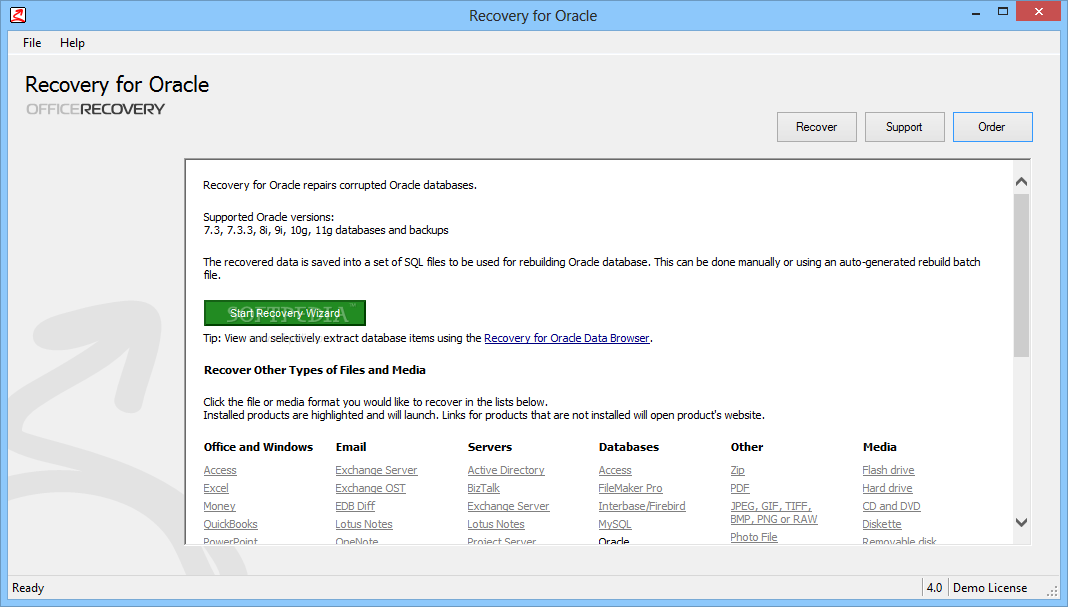 Top 29 System Apps Like Recovery for Oracle - Best Alternatives