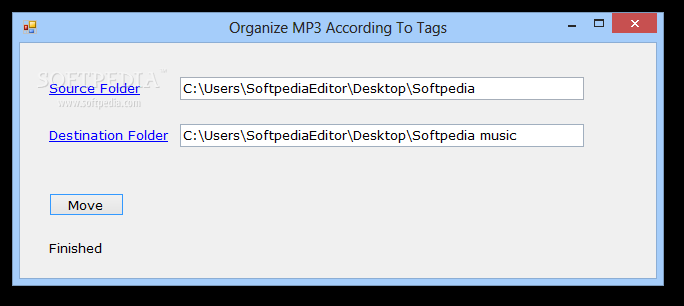 Organize MP3 According To Tags