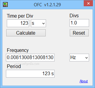 Oscilloscope Frequency Calculator