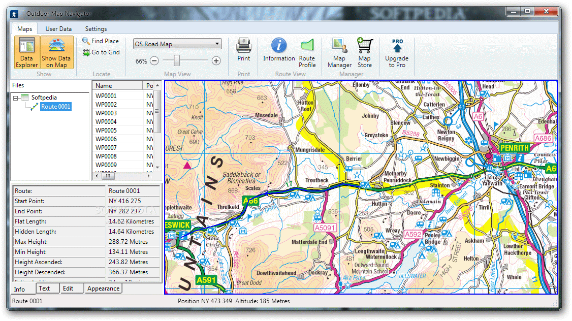 Outdoor Map Navigator